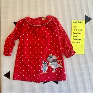 Baby Boden holiday dress